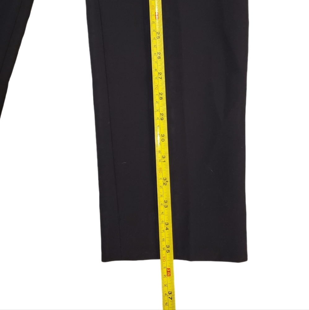 Talbots Women's Black Hampshire Ankle‎ Straight Leg Pants 10 Petite - Picture 8 of 9